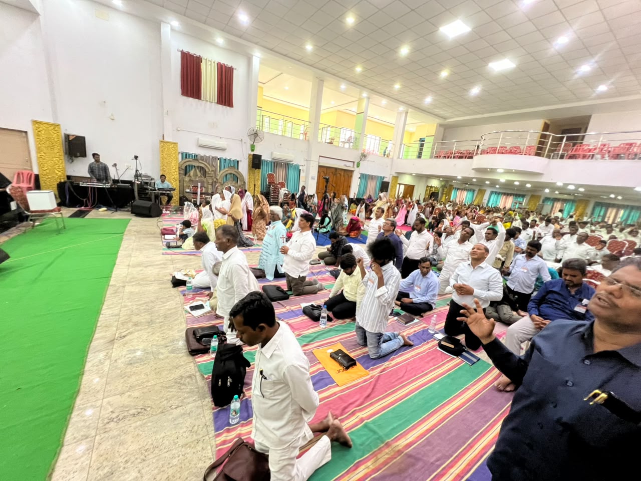 Prayer Festival 2026 Hands lifted in worship at the Prayer Festival